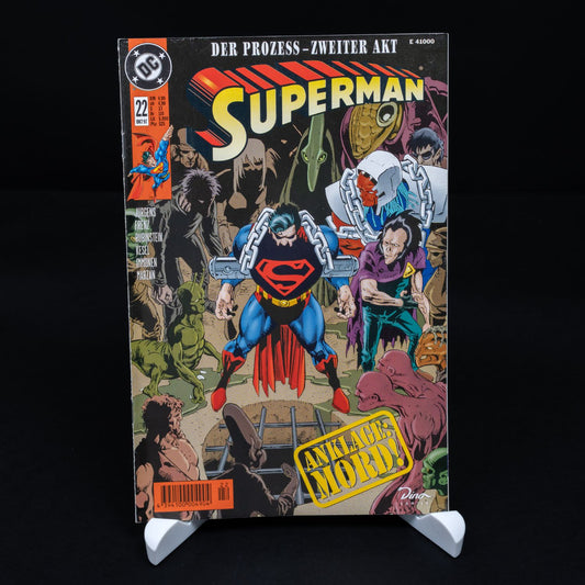 Superman - Comic #22 (Okt 97) - Anklage: Mord - Deutsch - Z 0-1