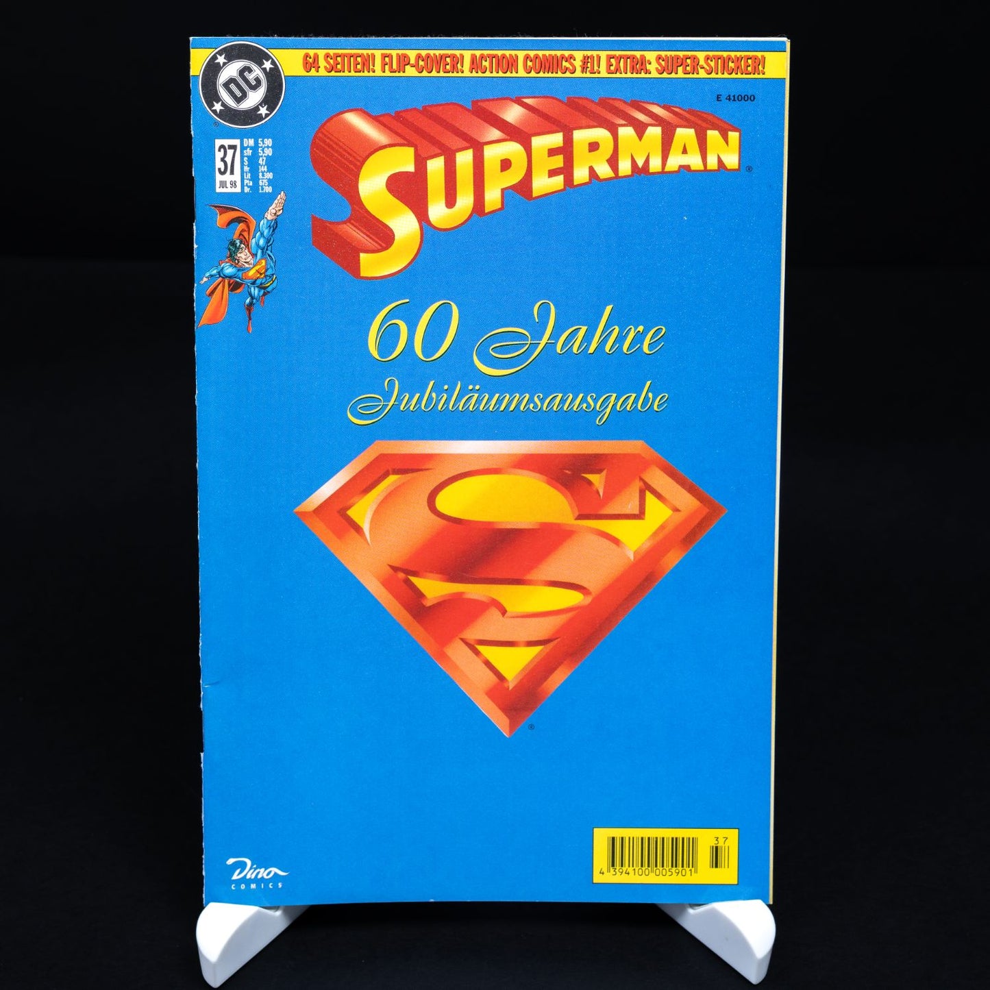 Superman - Comic #37 (Jul 98) - 60 Jahre Jubiläumsausgabe - Deutsch - Z 1