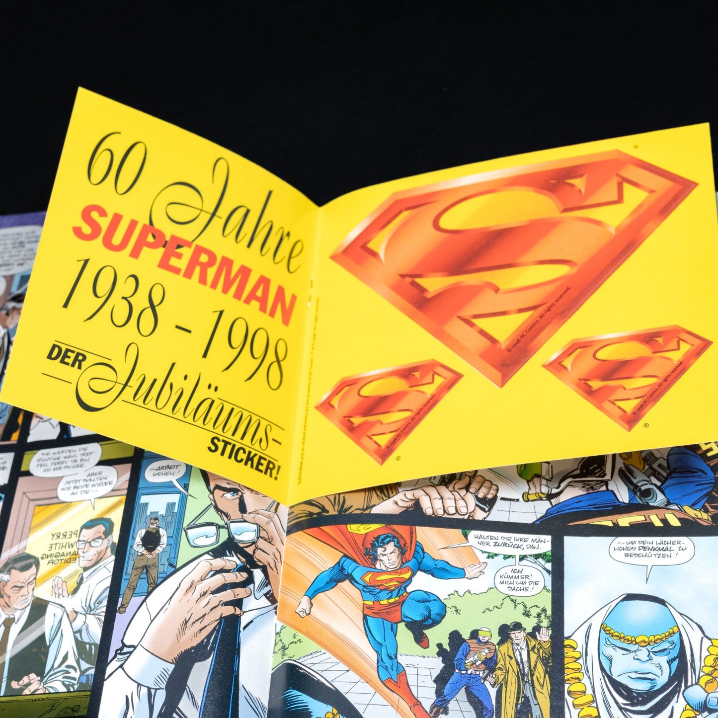 Superman - Comic #37 (Jul 98) - 60 Jahre Jubiläumsausgabe - Deutsch - Z 1