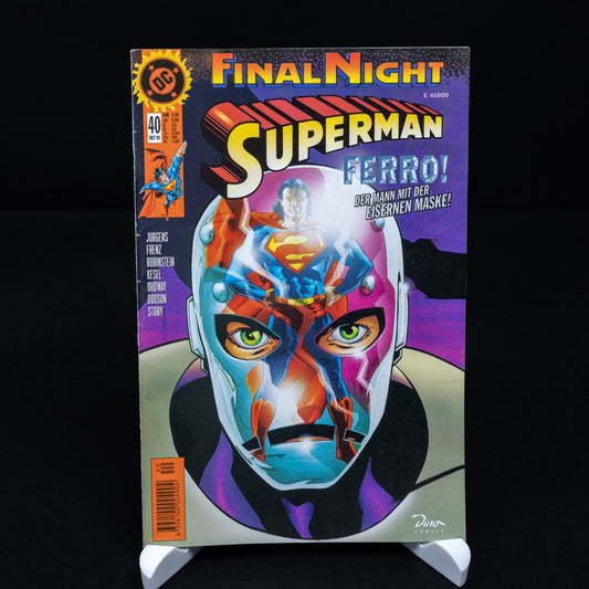Superman - Comic #40 (Okt 98) - Final Night - Ferro! - Deutsch - Z 0-1