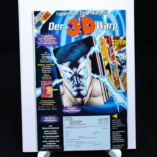 Superman - Comic #64 (Okt 99) - Variant Cover Edition - mit 3D-Brille - DE - Z 1