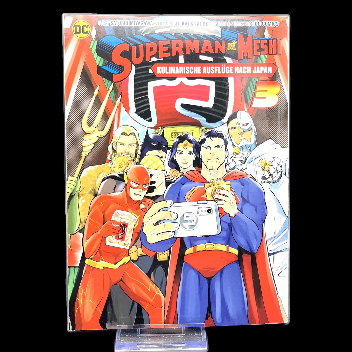 Superman vs. Meshi - Band 3 - Panini Manga - Deutsch - Comedy - Gebraucht