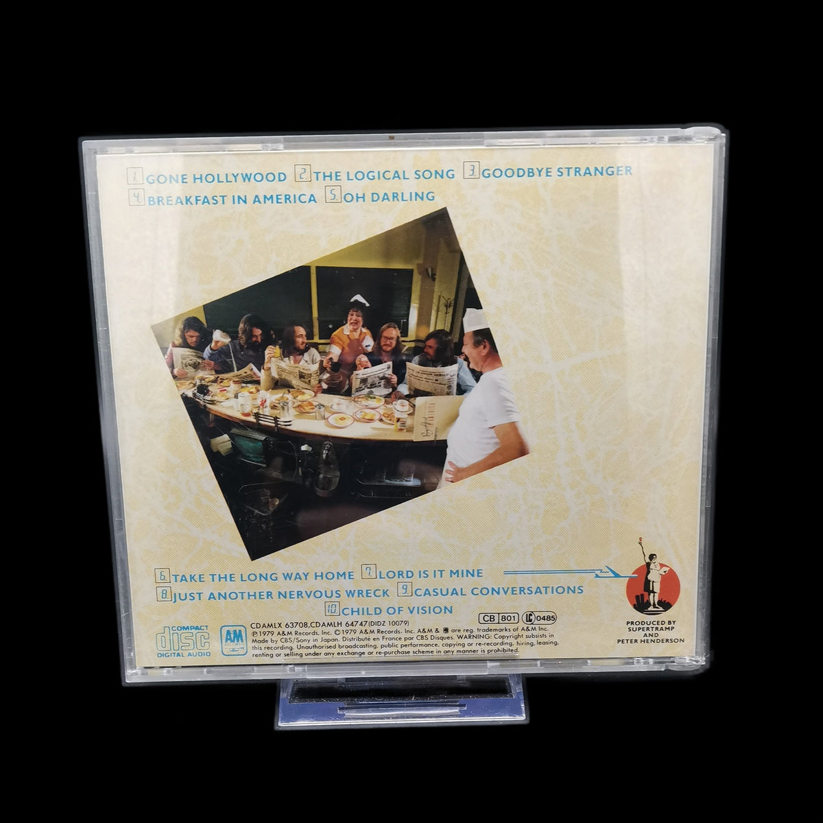 Supertramp - Breakfast in America - CD - Rock - Album - 1979 - Gebraucht