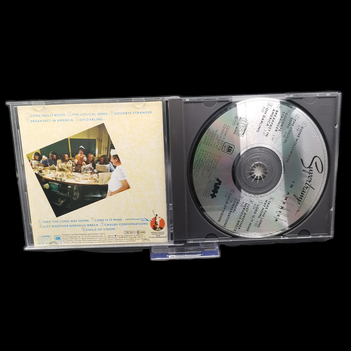Supertramp - Breakfast in America - CD - Rock - Album - 1979 - Gebraucht