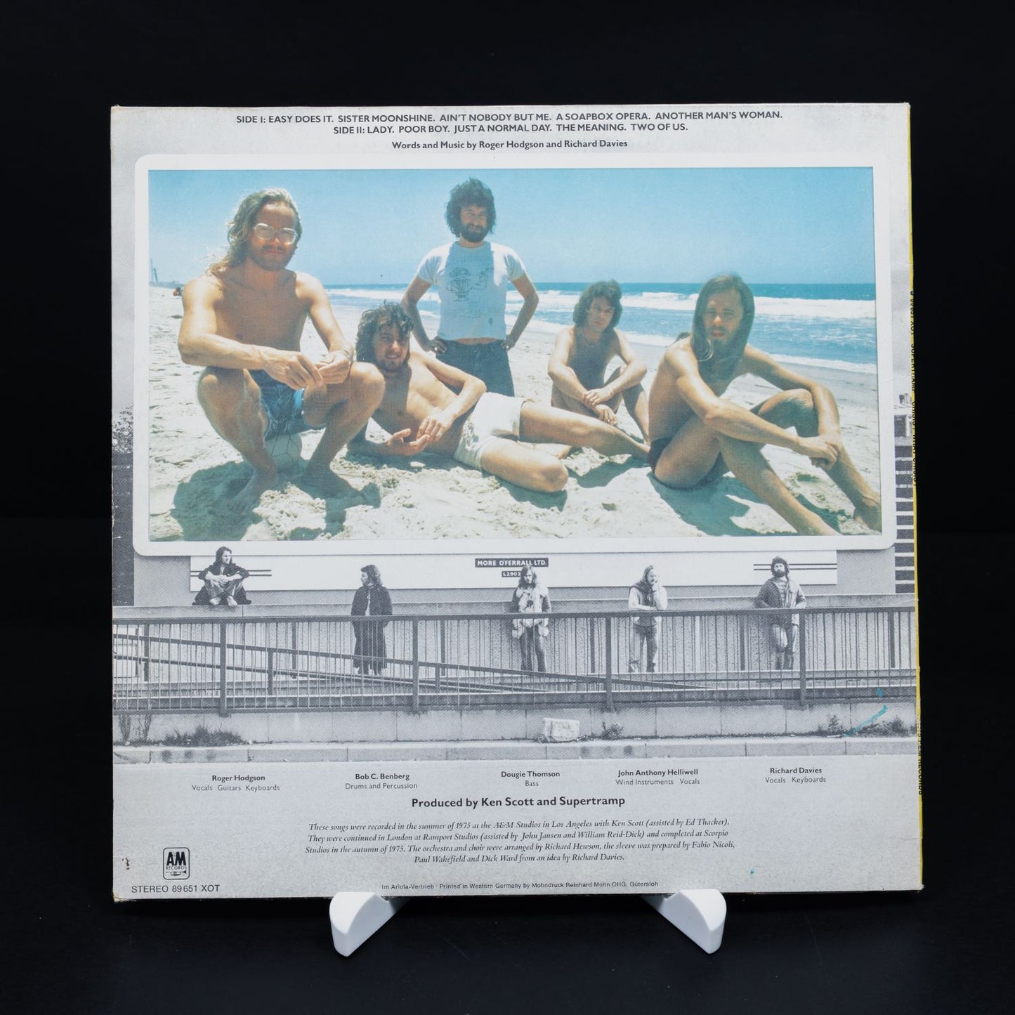 Supertramp - Crisis? What Crisis? - Vinyl LP Schallplatte - VG+ / VG+