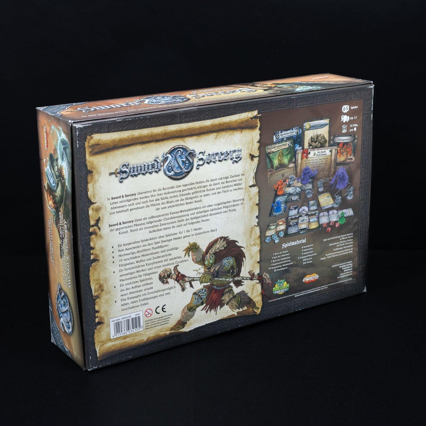 sword-sorcery-brettspiel-grundset-unsterbliche-seelen-zust-neuwertig-2 - Utopia Collectibles