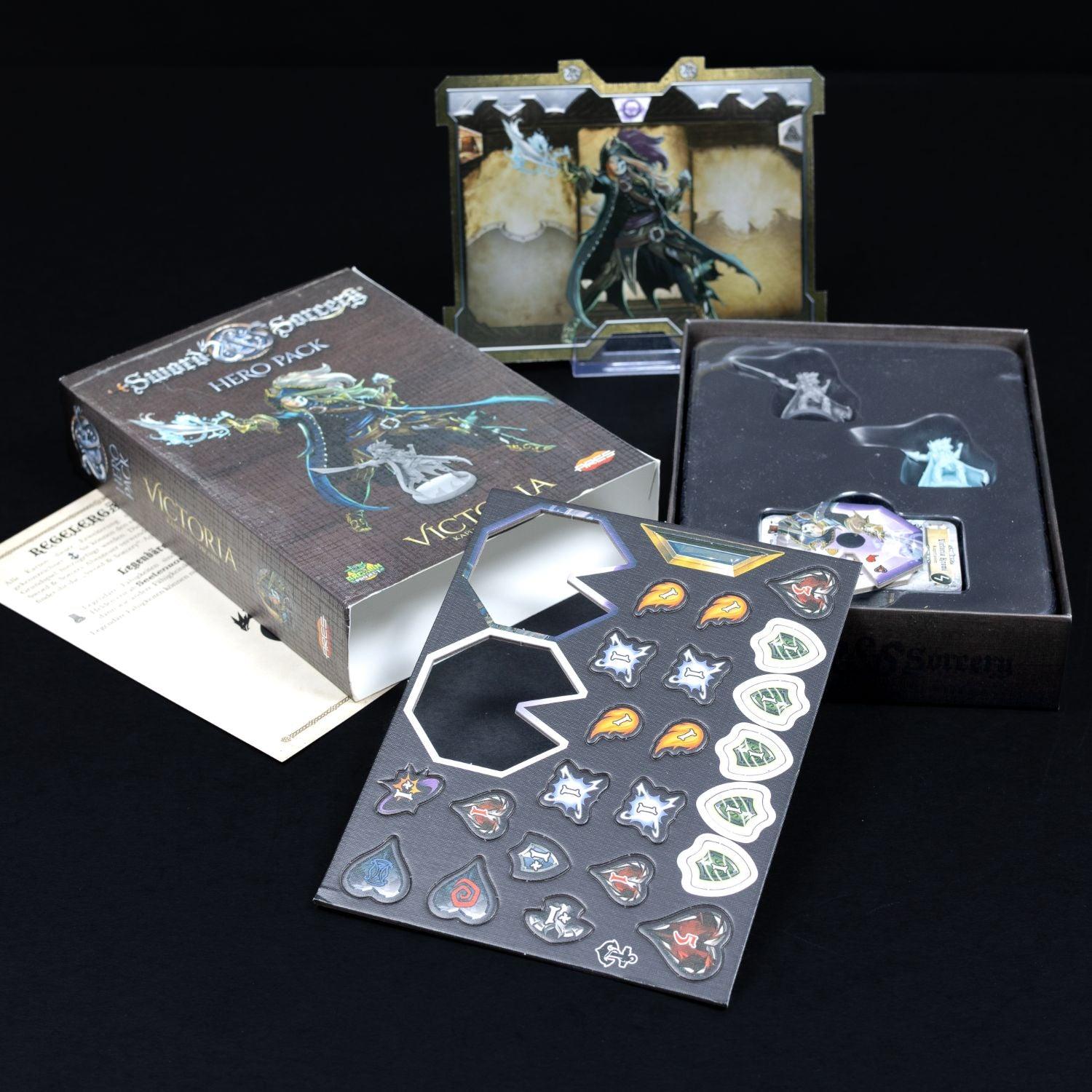 sword-sorcery-brettspiel-hero-pack-erweiterung-victoria-zust-neuwertig-3 - Utopia Collectibles
