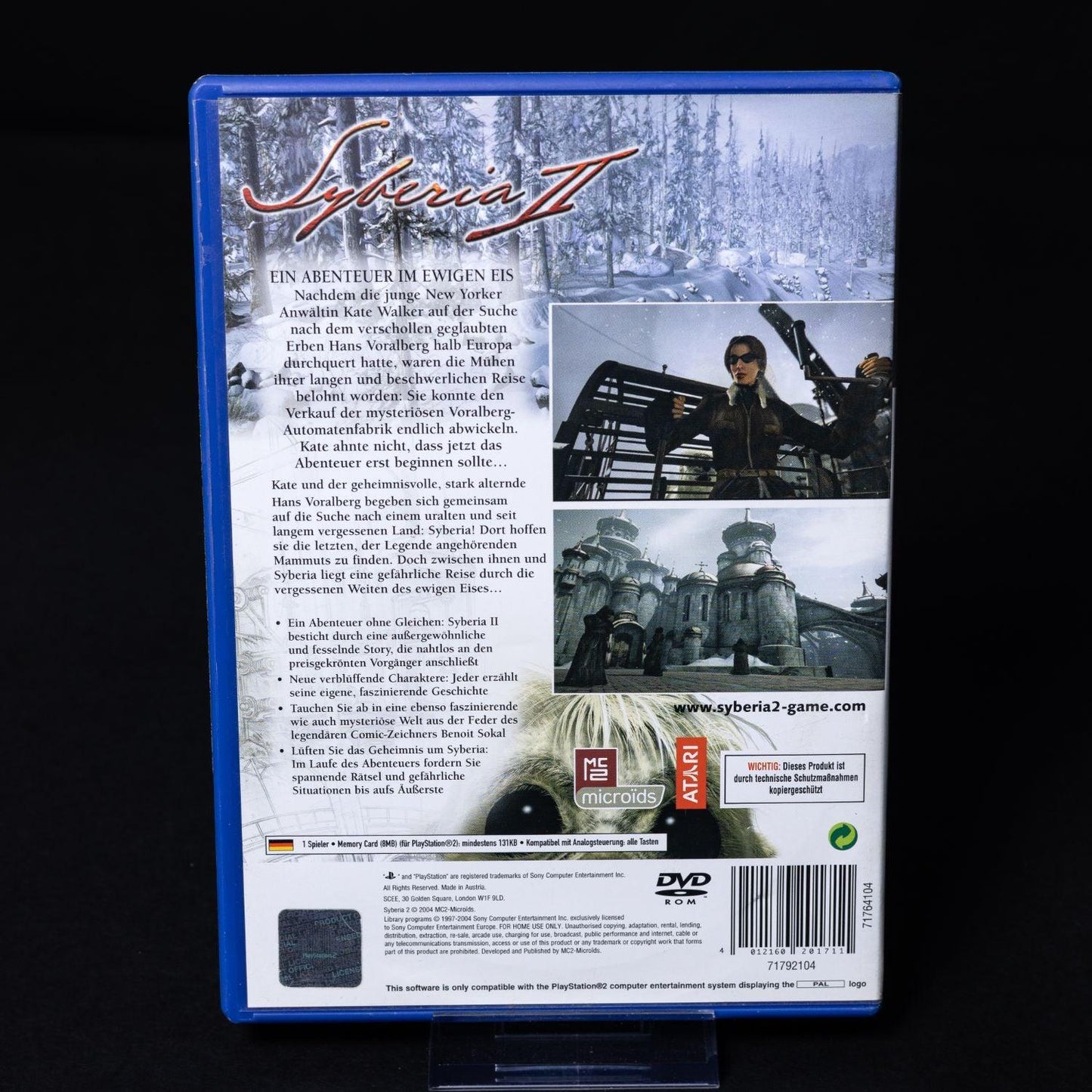 syberia-ii-playstation-2-ps2-spiel-pal-zustand-gut-2 - Utopia Collectibles