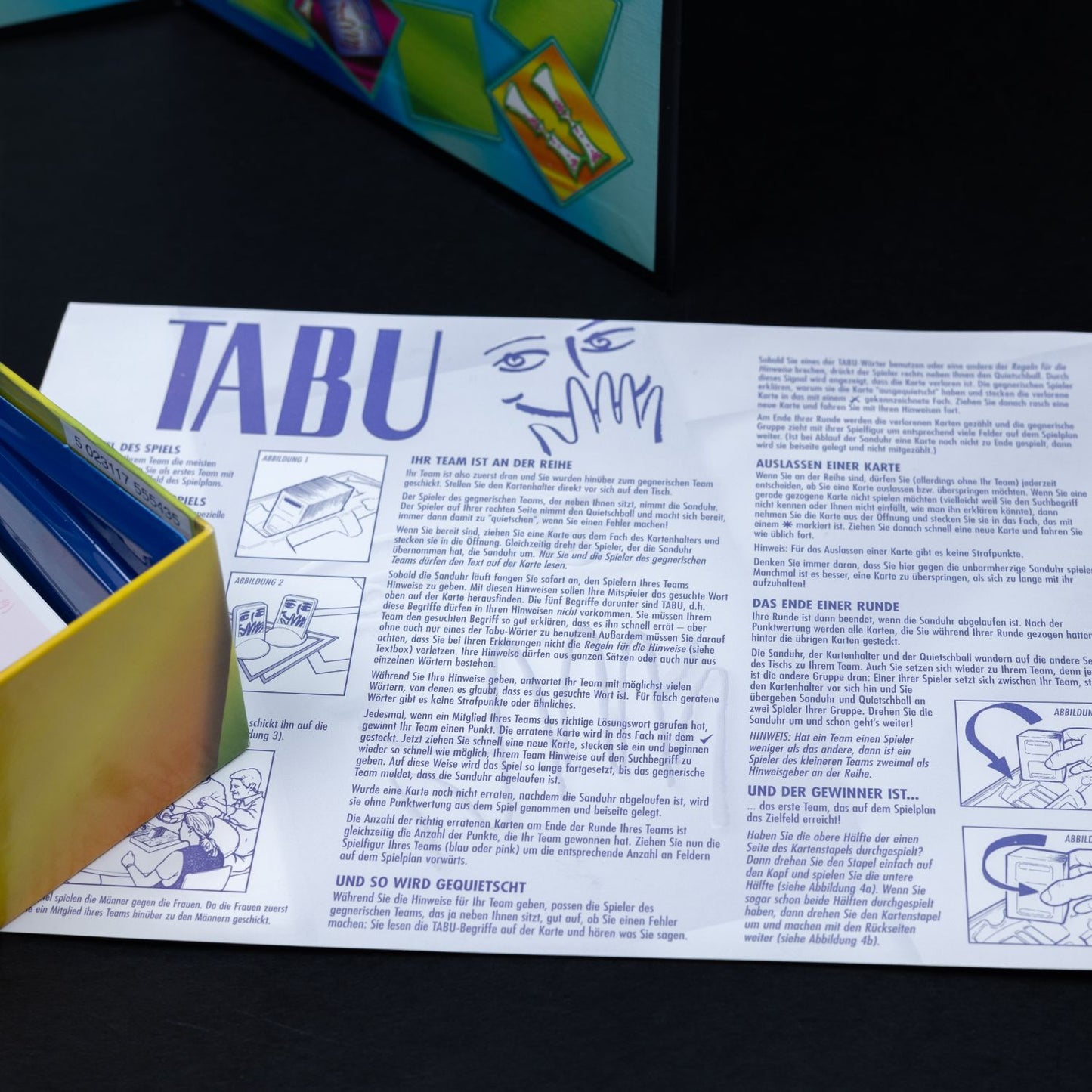 Tabu - Hasbro 2000 Version - Über 1000 Begriffe - Vollständig - Guter Zustand