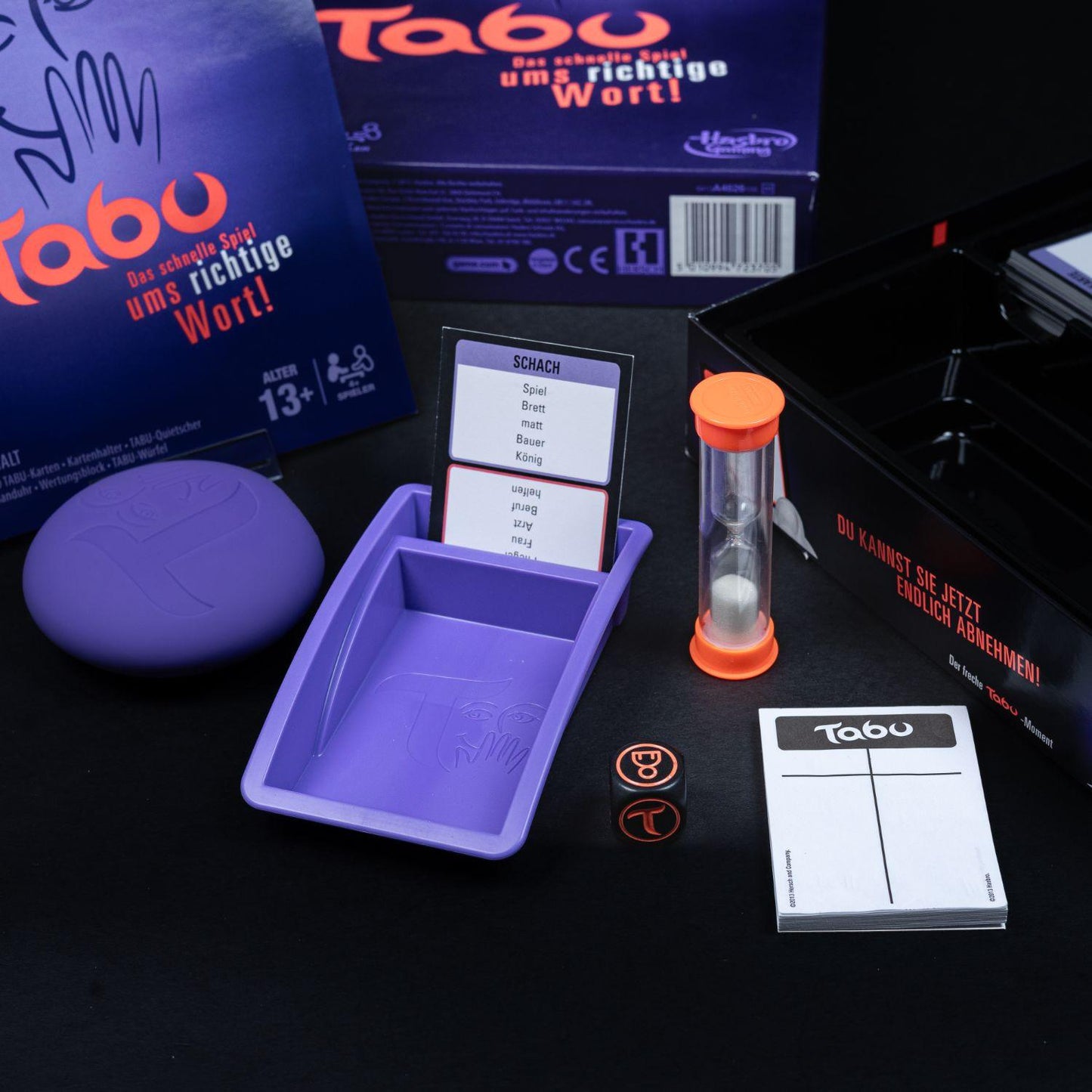 Tabu - Hasbro 2013 Version - Über 1000 Begriffe auf 280 Karten - Vollständig