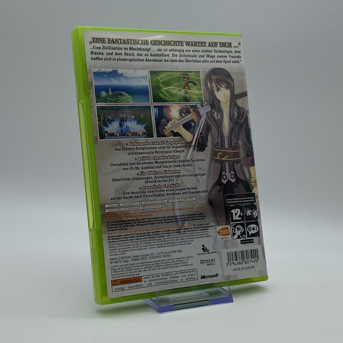 Tales of Vesperia - Xbox 360 Spiel - CiB - PAL - Zustand Sehr Gut