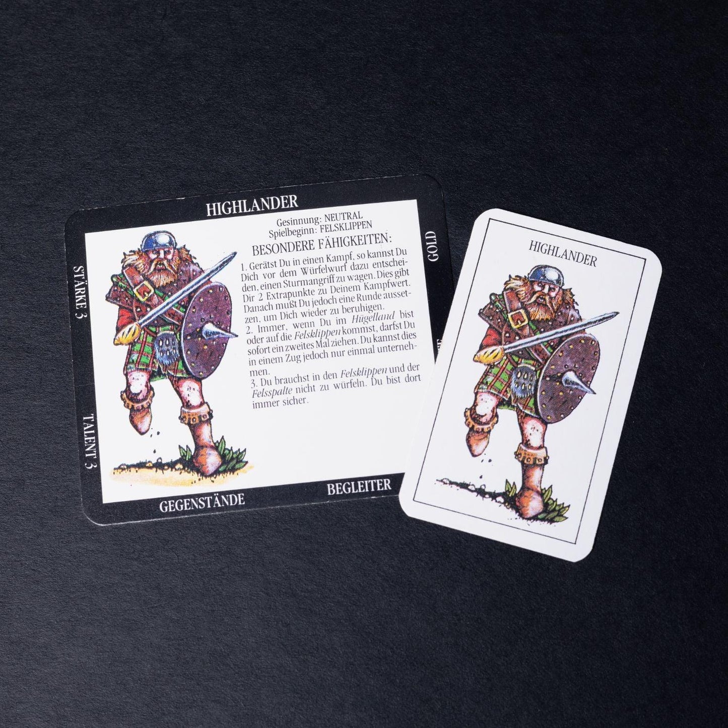 talisman-ersatz-karten-charakter-und-spielfigur-highlander-deutsch-1 - Utopia Collectibles