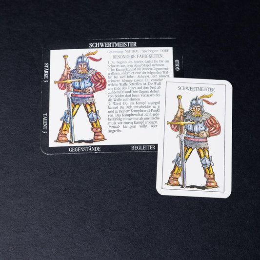 talisman-ersatz-karten-charakter-und-spielfigur-schwertmeister-deutsch-1 - Utopia Collectibles
