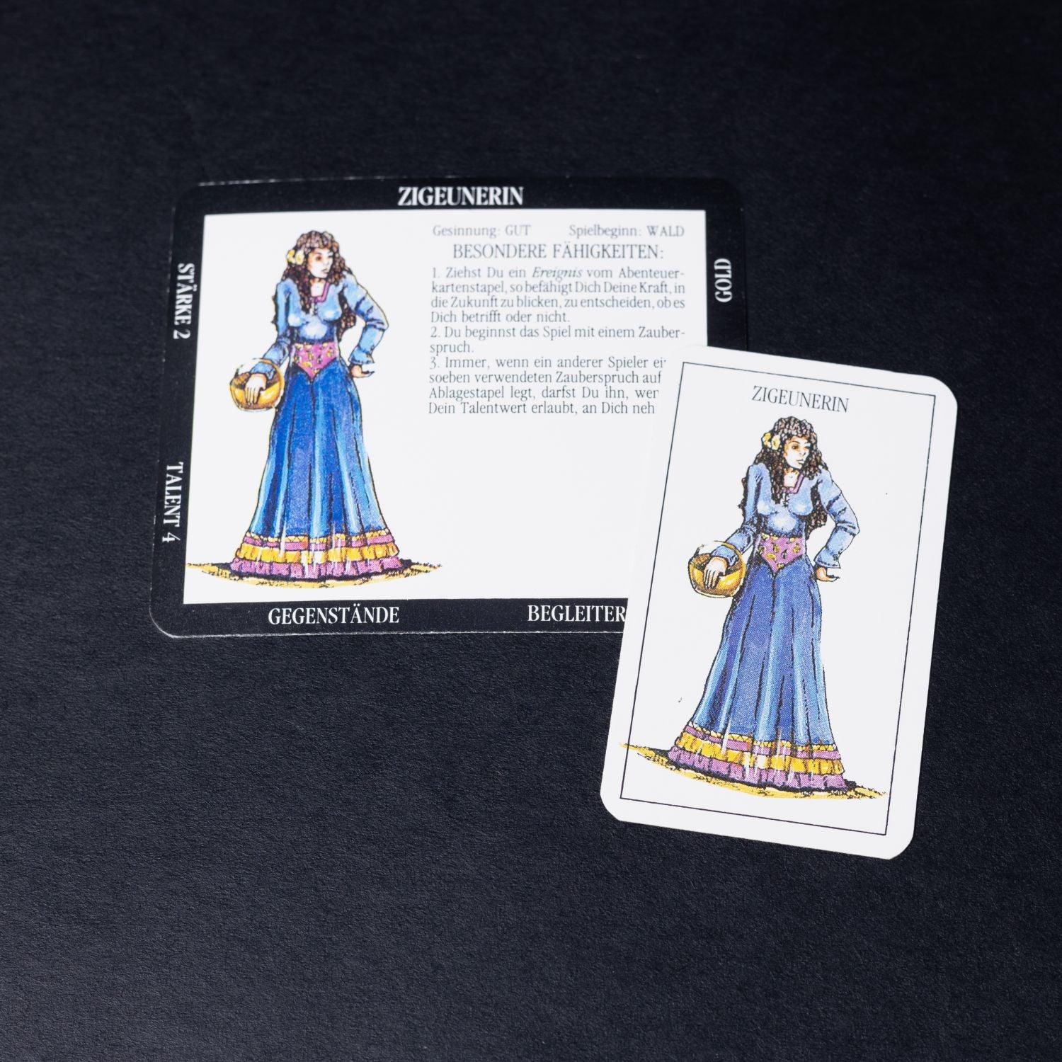 talisman-ersatz-karten-charakter-und-spielfigur-zigeunerin-deutsch-1 - Utopia Collectibles