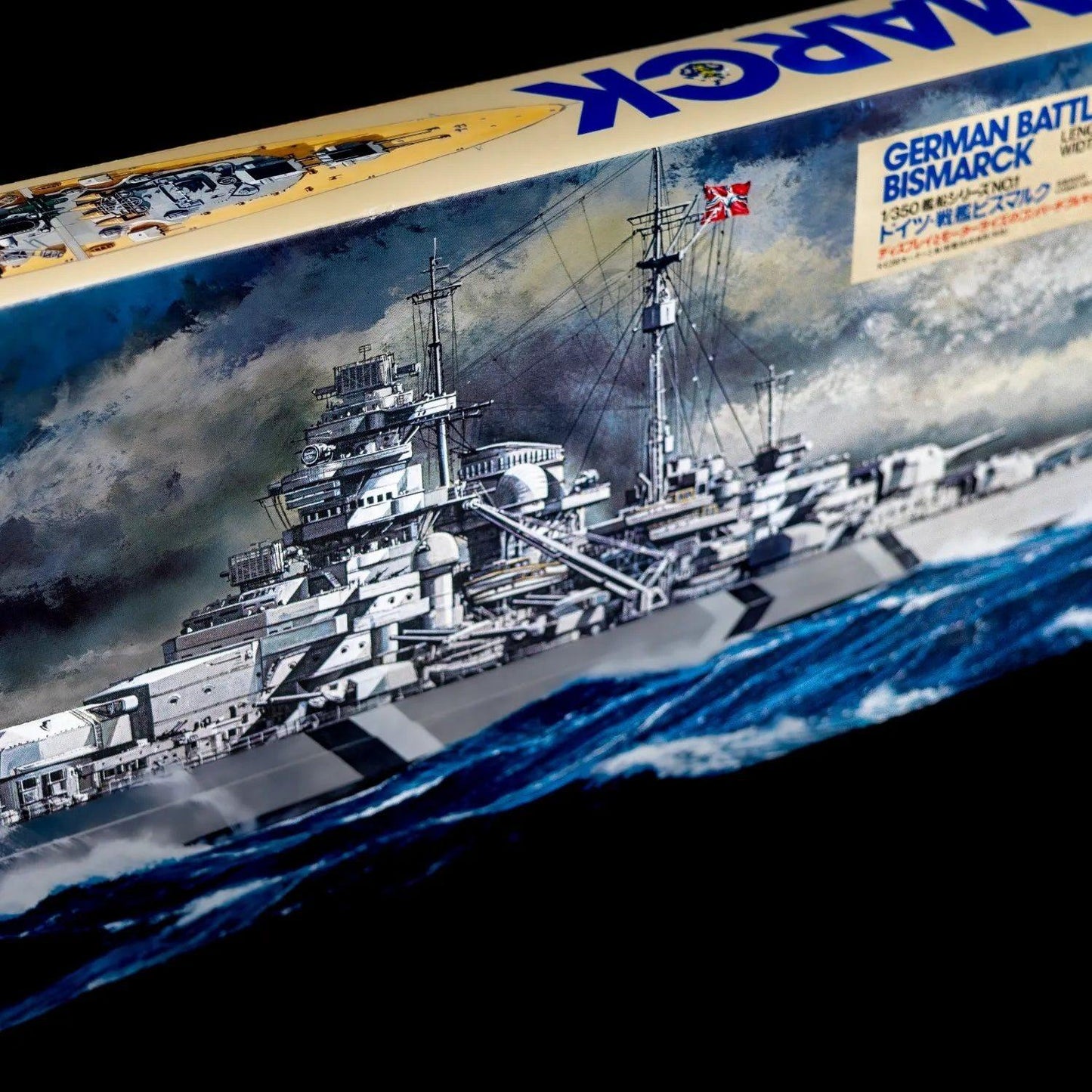 tamiya-battleship-bismarck-modell-78001-1350-sealed-bags-mit-decals-3 - Utopia Collectibles