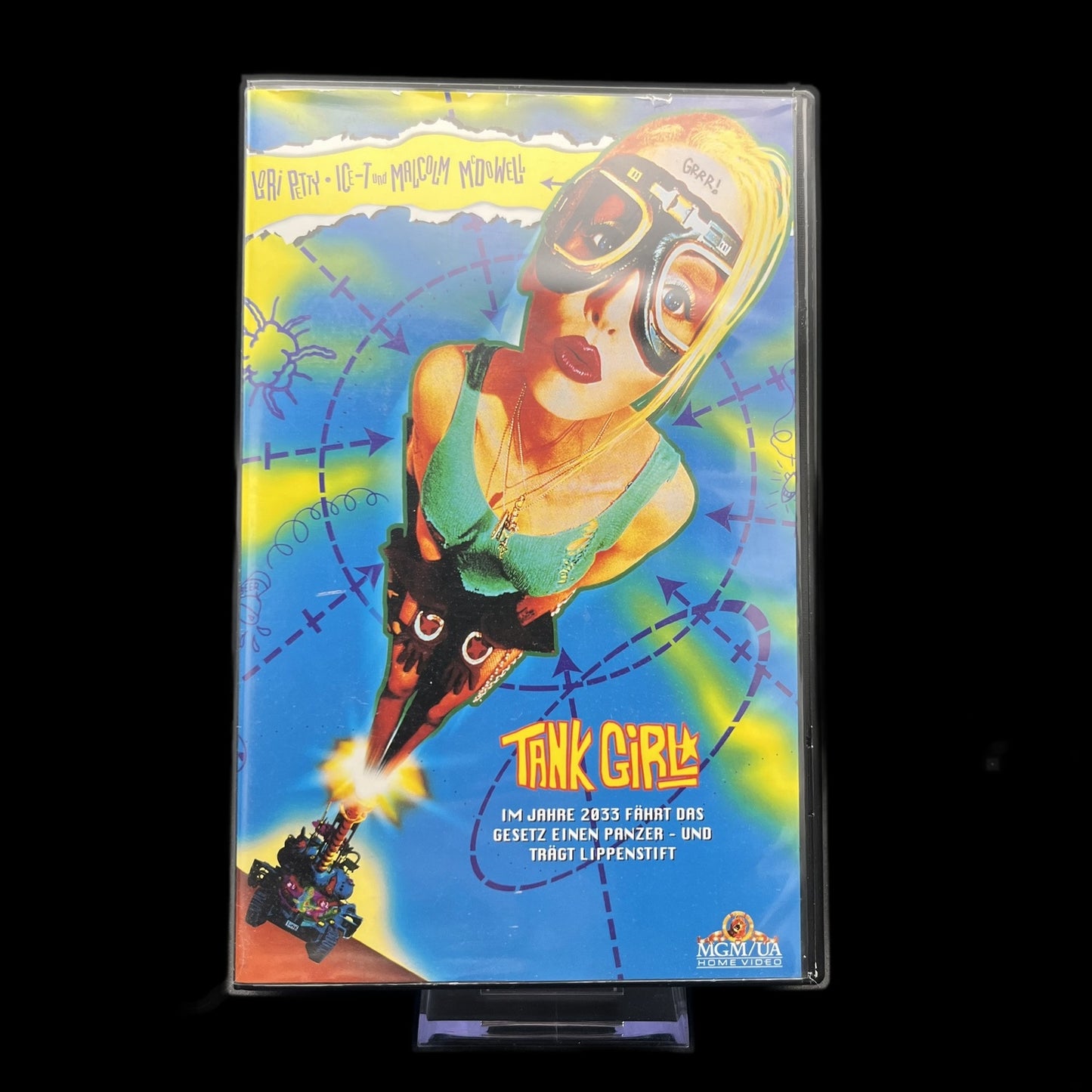 Tank Girl VHS - Comic-Adaption - Sci-Fi & Fantasy - PAL - Film - Gebraucht