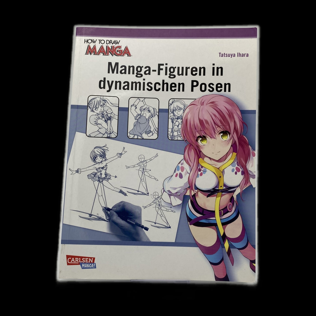 Tatsuya Ihara - Manga-Figuren in dynamischen Posen - Kunst & Kultur - Sehr gut