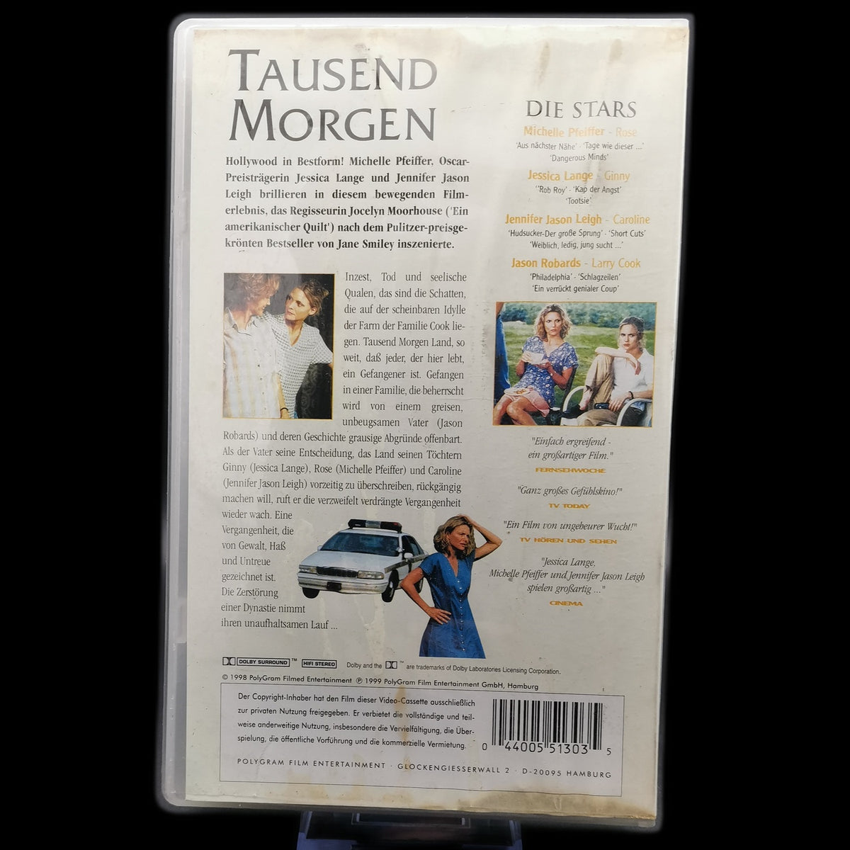 Tausend Morgen - Drama - PAL - VHS - Familie - Film - Mäßige Gebrauchsspuren