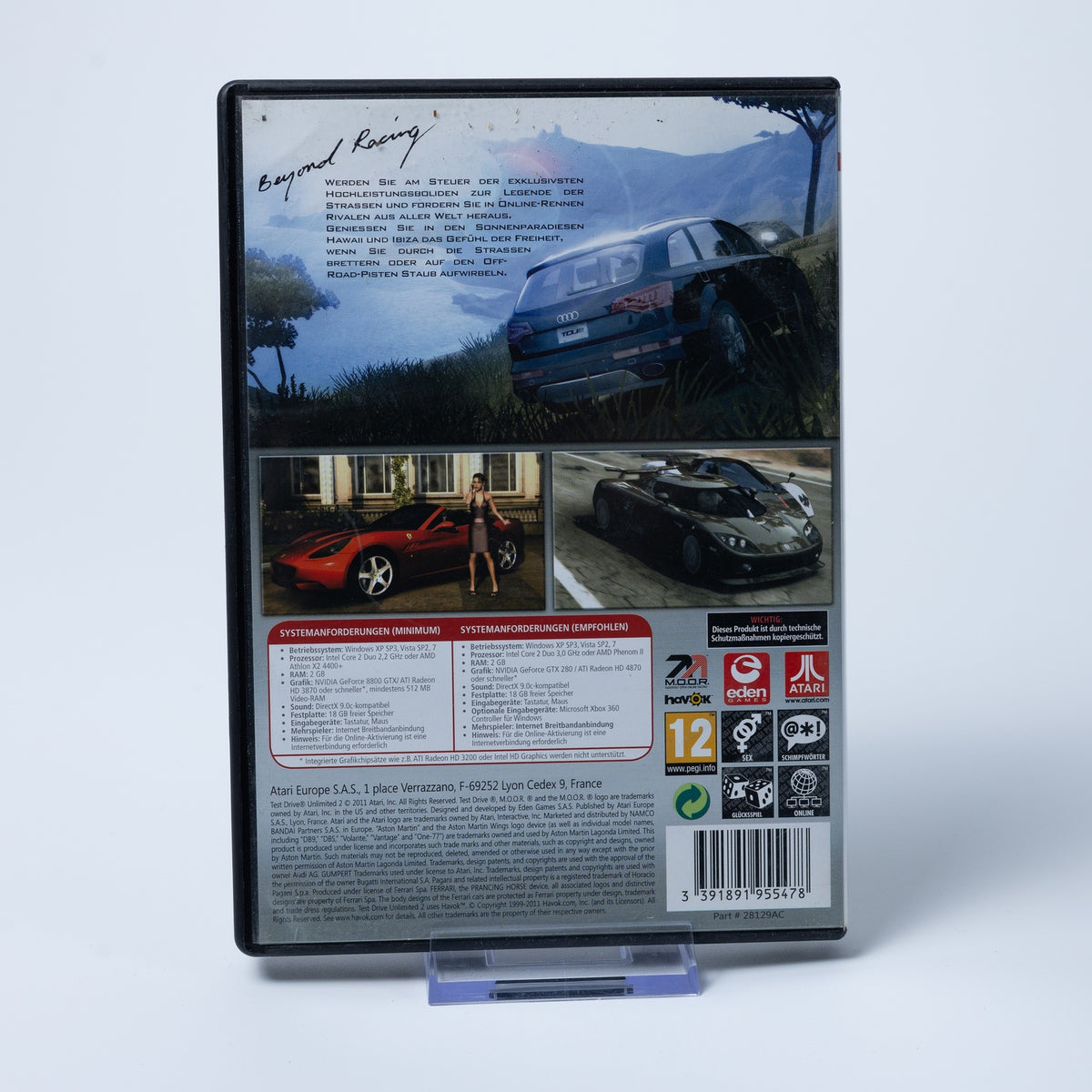 TDU2 - Test Drive Unlimited 2 - PC DVD-ROM Spiel - CiB - Zustand Sehr Gut