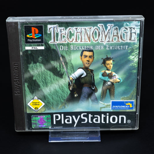 Techno Mage - Playstation PS1 Spiel - PAL - CiB - Zustand Gut