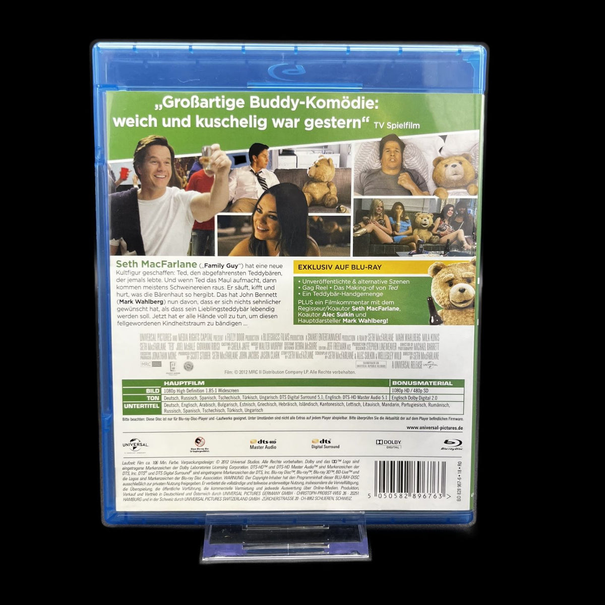 Ted - Mark Wahlberg - Mila Kunis - Seth McFarlane - Blu-Ray - Top Zustand