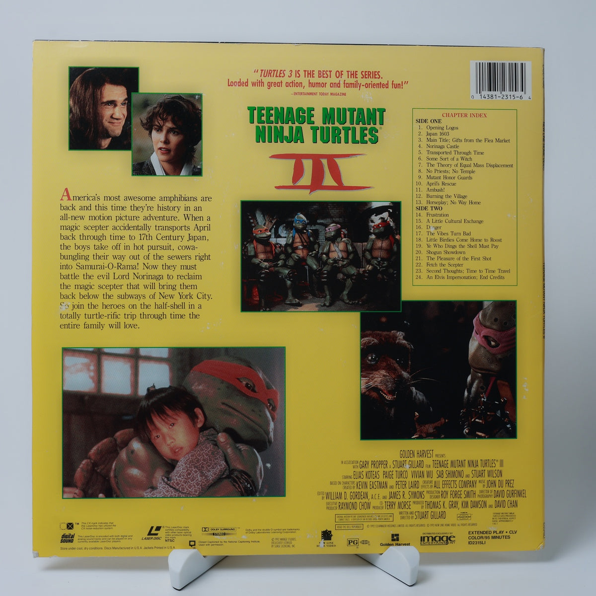 Teenage Mutant Ninja Turtles III - Widescreen Edition - 1993 - Zustand Gut