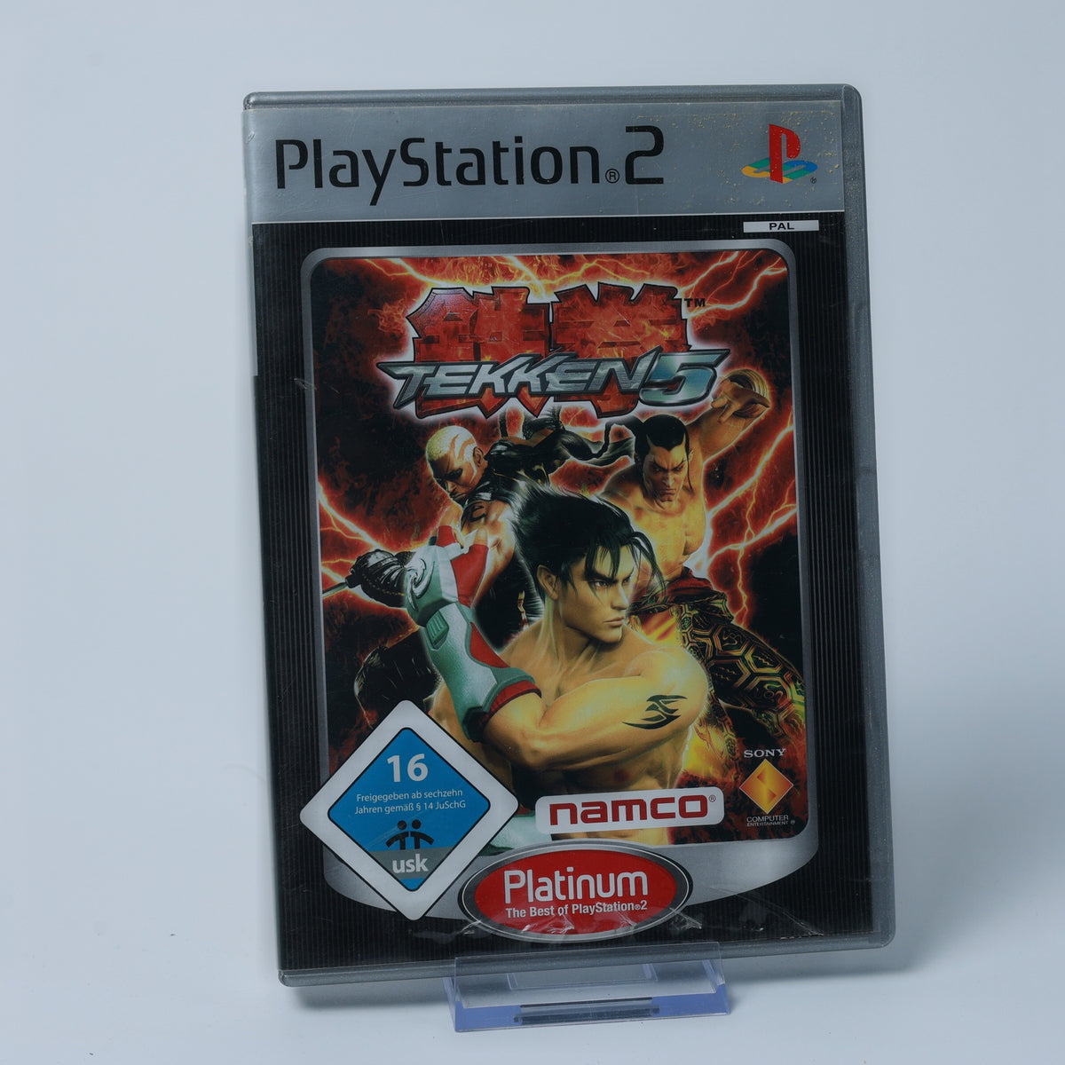 Tekken 5 - Playstation 2 PS2 Platinum Spiel - PAL - Deutsch - Zustand Sehr Gut