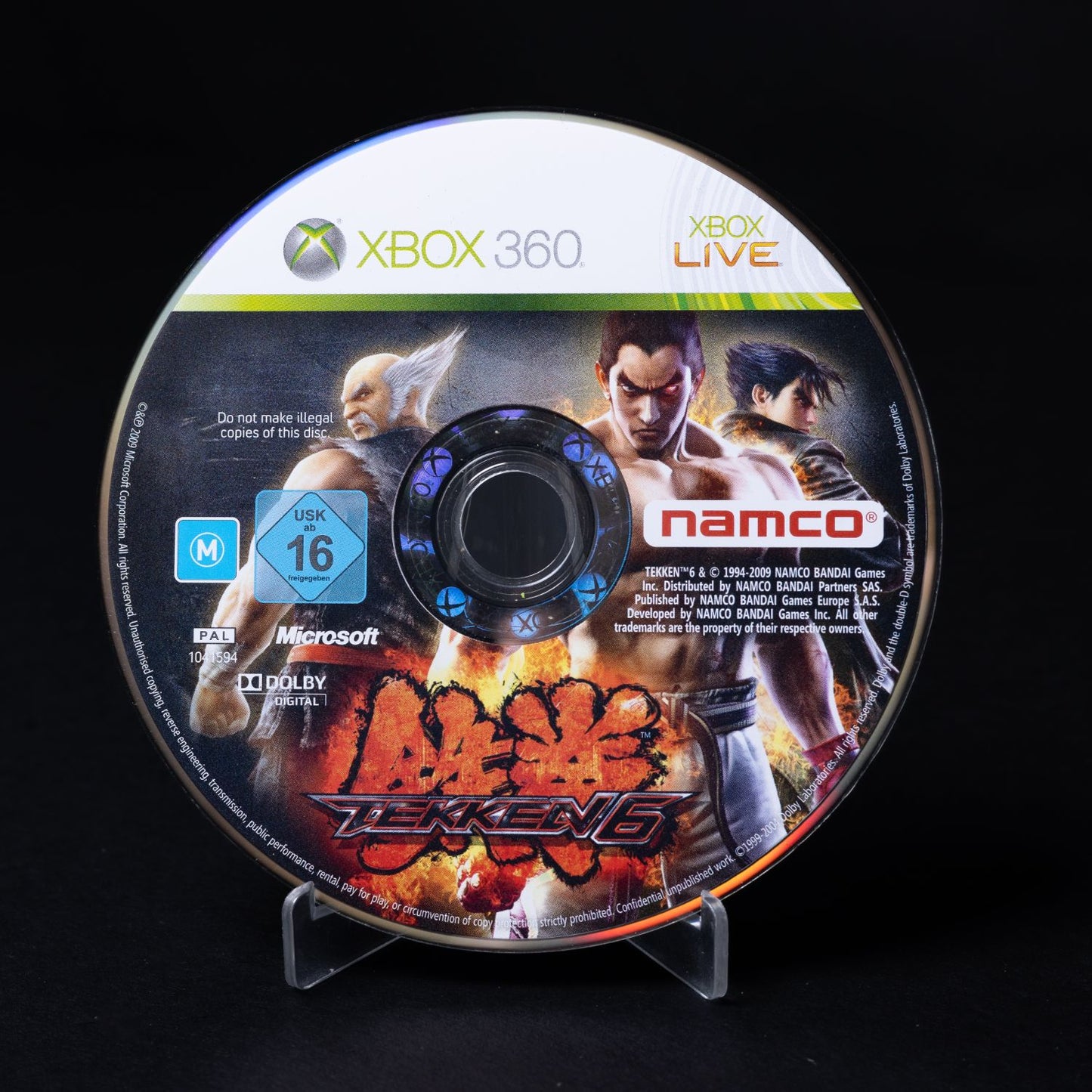 Tekken 6 - XBOX 360 Spiel - PAL - CiB mit Anleitung - Zustand Gut