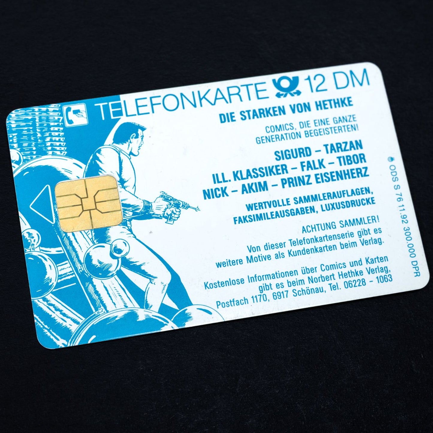 Telefonkarte - Comic Kunst: Nick - Motiv Nr 6 - ODS S 76 11.92 300.000 DPR