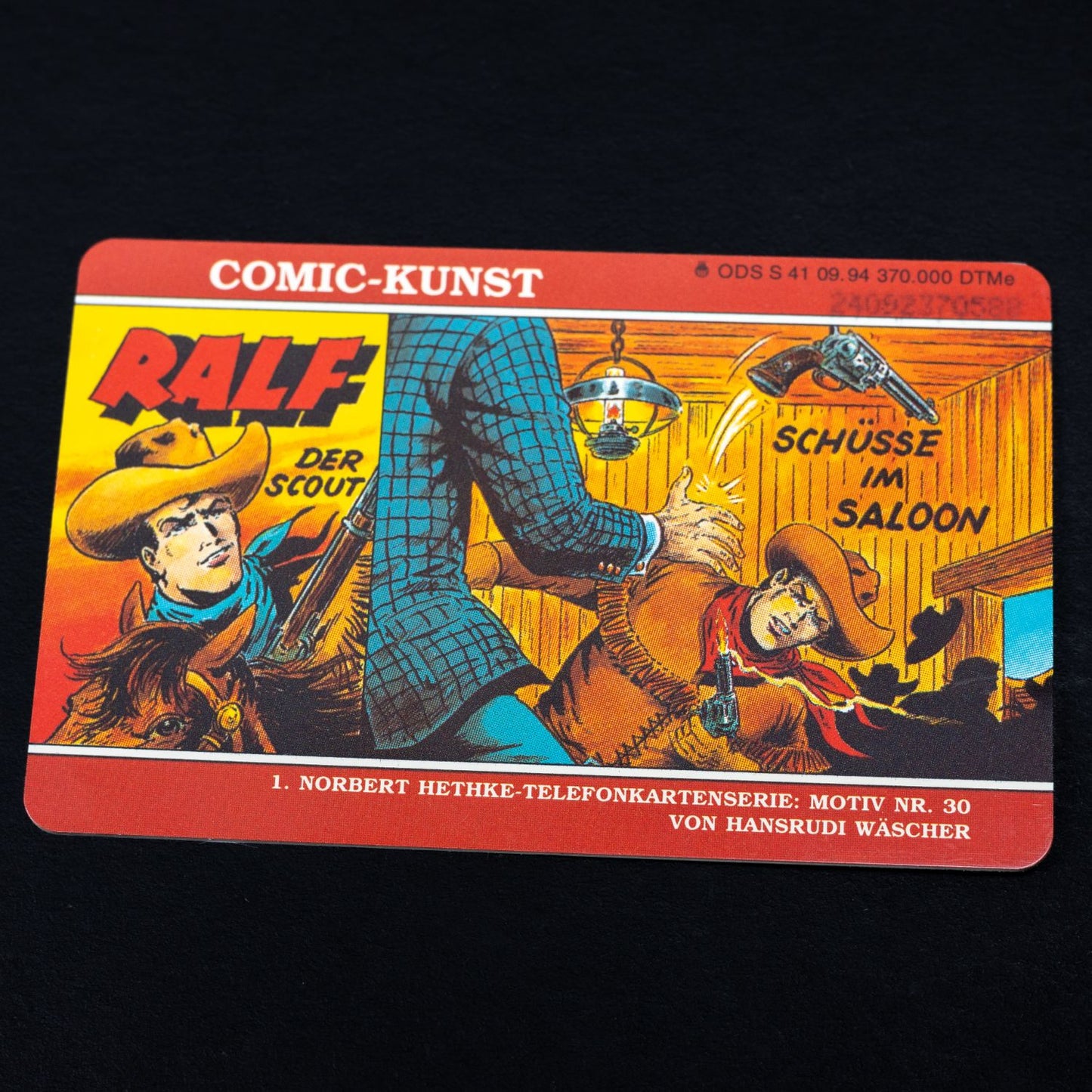 Telefonkarte - Comic Kunst: Ralf - Motiv 30 - ODS S 41 09.94 370.000 DTMe