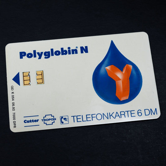 Telefonkarte - Cutter Tropon Polyglobin N - K 054 06.92 7000 DPR - Auflage 7000