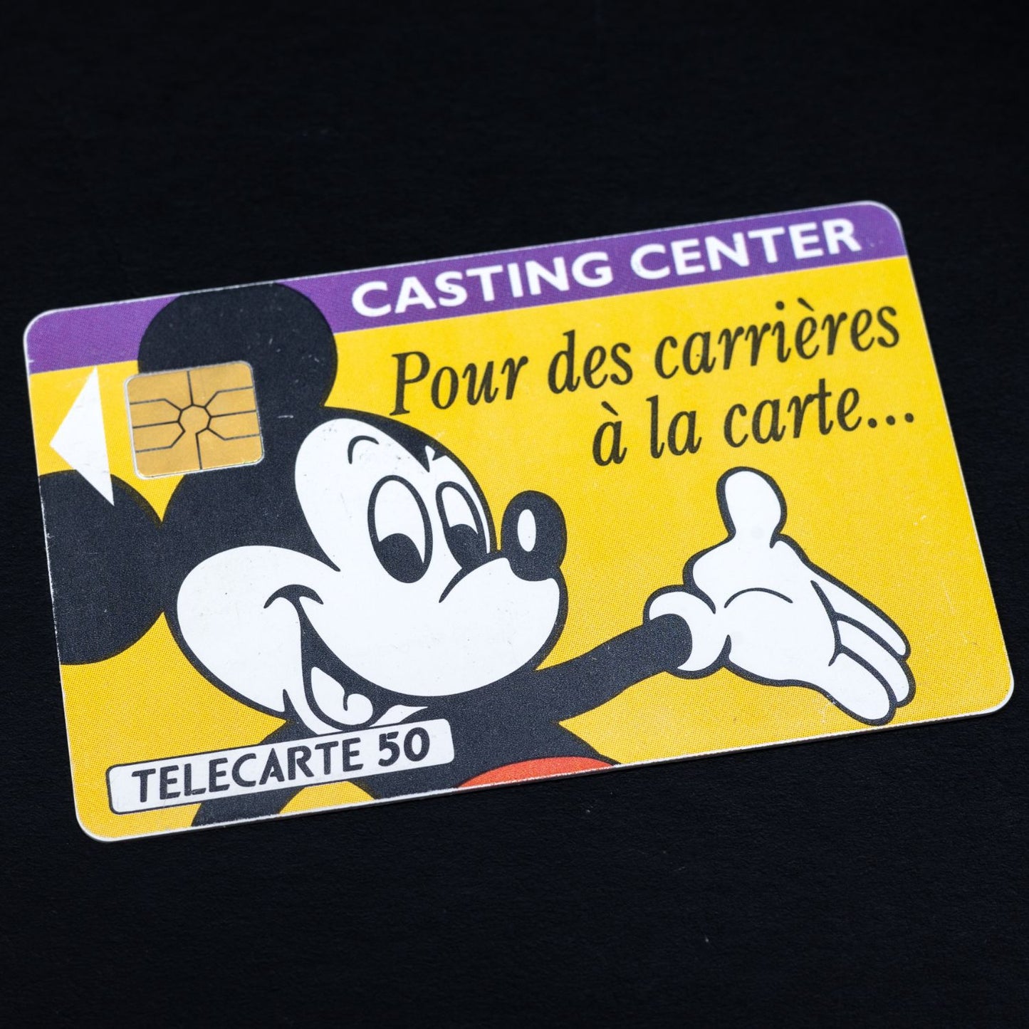 Telefonkarte - Euro Disney Casting Center - Telecarte 50 - 1991 - Frankreich