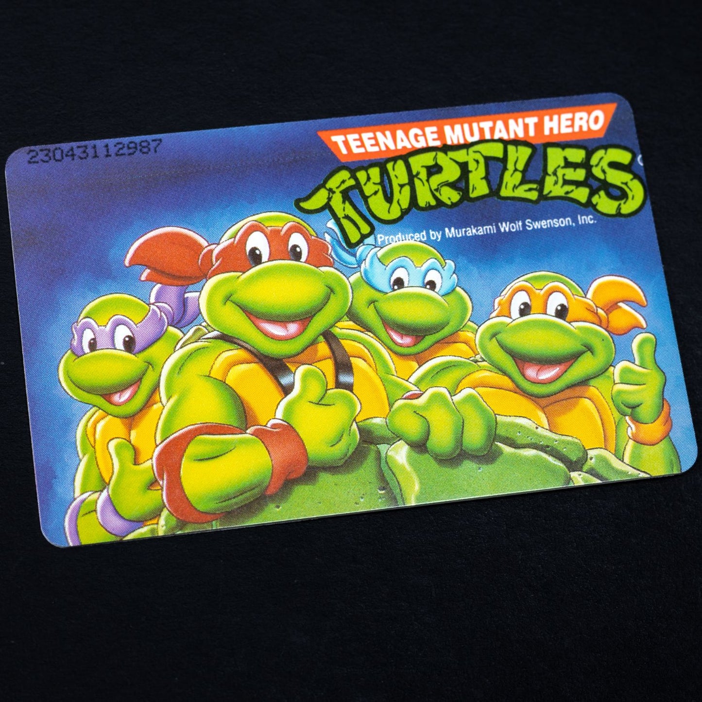 Telefonkarte - Hero Turtles - 6 DM - ODS O 693 03.93 3.000 DPR - Auflage 3000