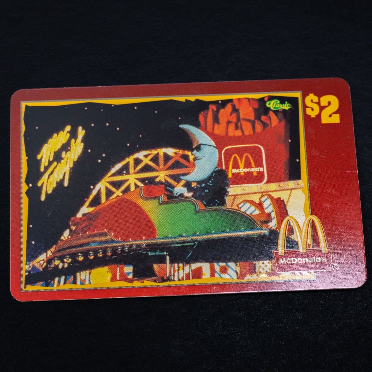Telefonkarte - Mc Donalds Mac at Amusement Park - 2 USD - Auflage 6100 Stück