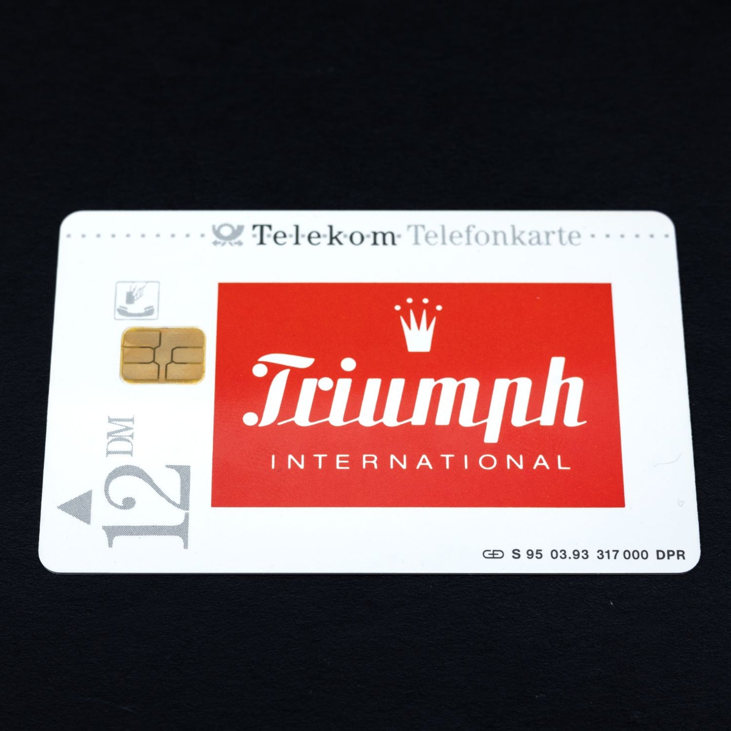 Telefonkarte - Triumph International - S 95 03.93 317 000 DPR - 12 DM