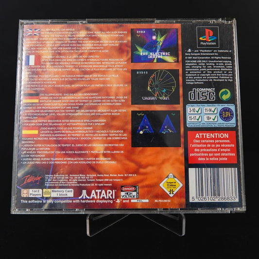 tempest-x3-playstation-ps1-black-label-komplett-cib-pal-zustand-sehr-gut-2 - Utopia Collectibles