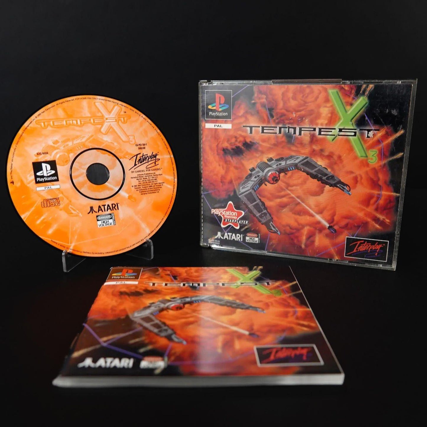 tempest-x3-playstation-ps1-black-label-komplett-cib-pal-zustand-sehr-gut-3 - Utopia Collectibles