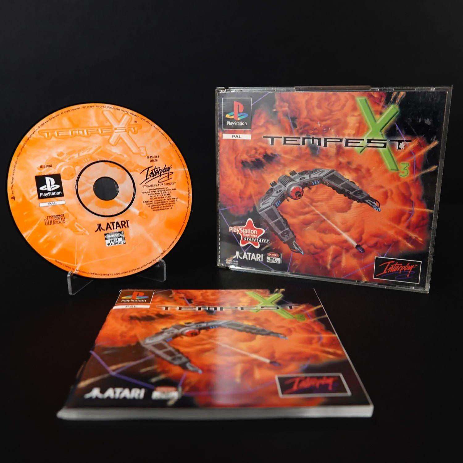 tempest-x3-playstation-ps1-black-label-komplett-cib-pal-zustand-sehr-gut-3 - Utopia Collectibles