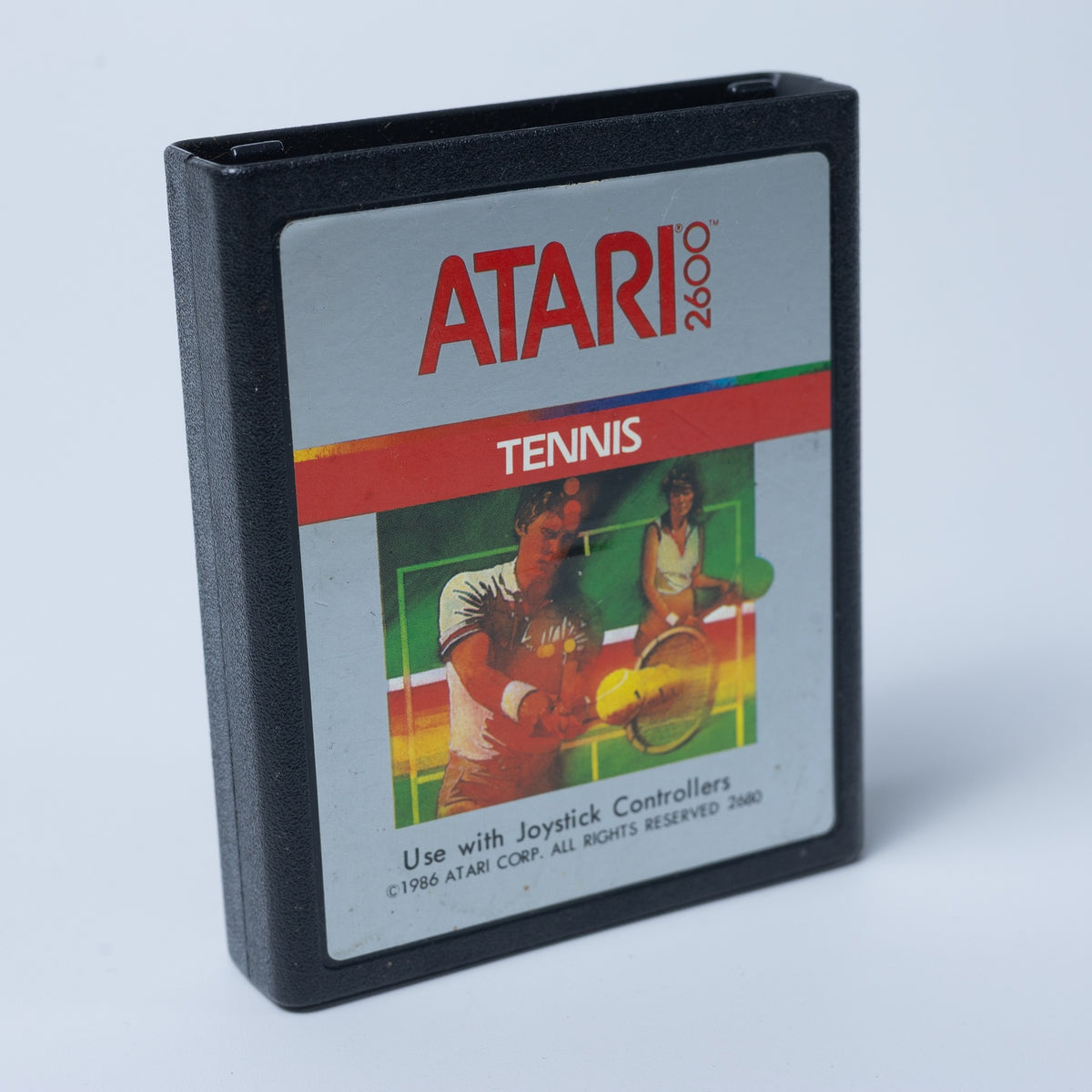 Tennis - Atari 2600 - Nur Modul - Funktioniert - Zustand Sehr Gut