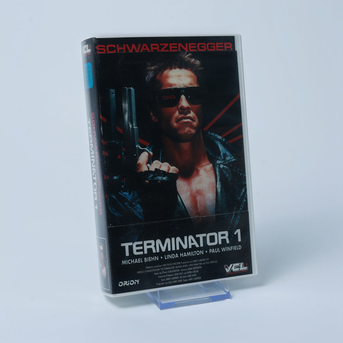 Terminator 1 - Arnold Schwarzenegger - VCL Erstauflage - PAL - VHS - Zustand Gut