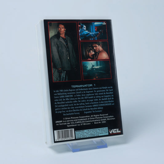 Terminator 1 - Arnold Schwarzenegger - VCL Erstauflage - PAL - VHS - Zustand Gut
