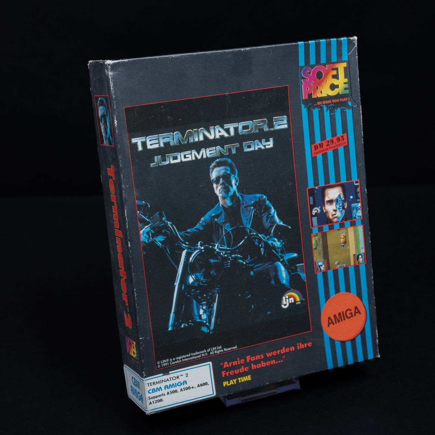 Terminator 2: Judgment Day - Amiga Spiel - Big Box CiB - Zustand Gut