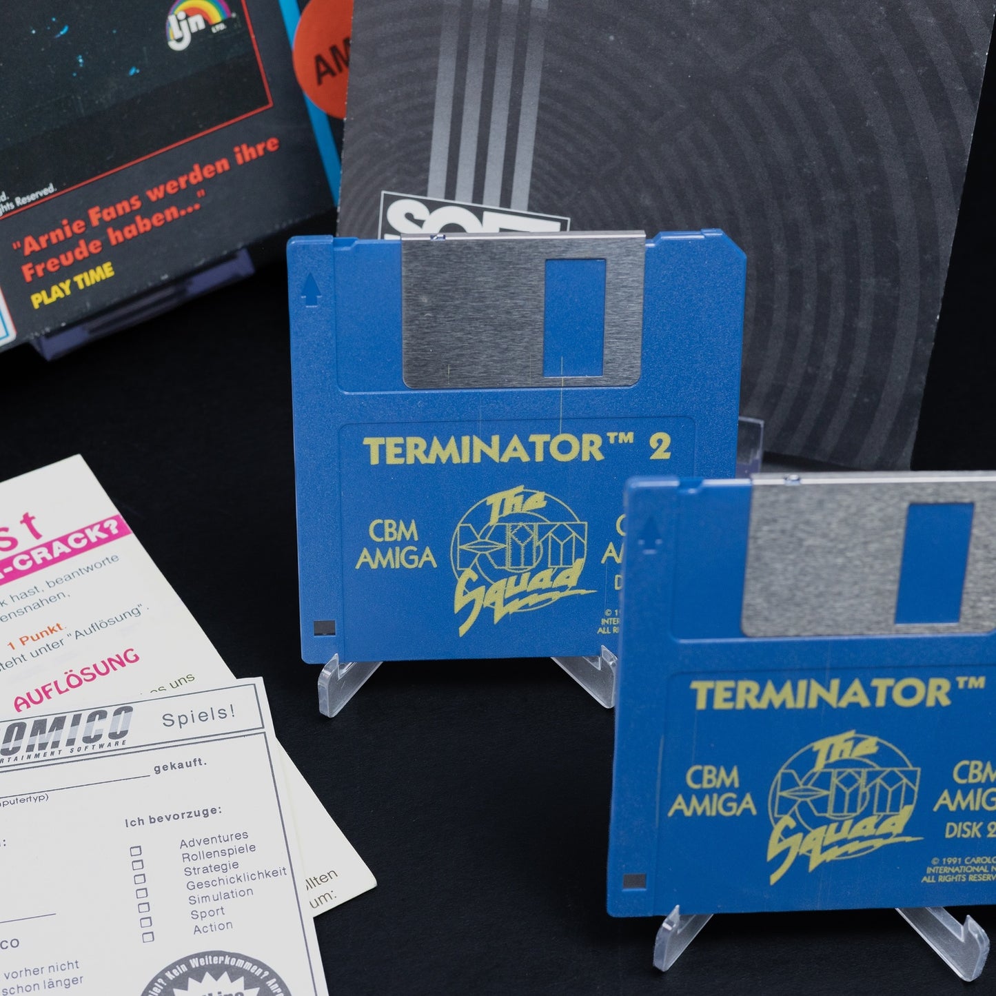 Terminator 2: Judgment Day - Amiga Spiel - Big Box CiB - Zustand Gut