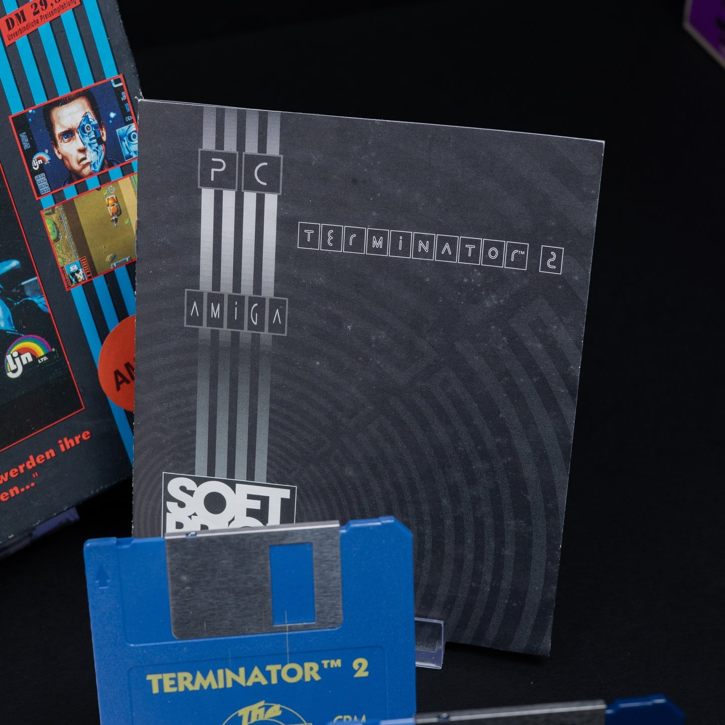 Terminator 2: Judgment Day - Amiga Spiel - Big Box CiB - Zustand Gut