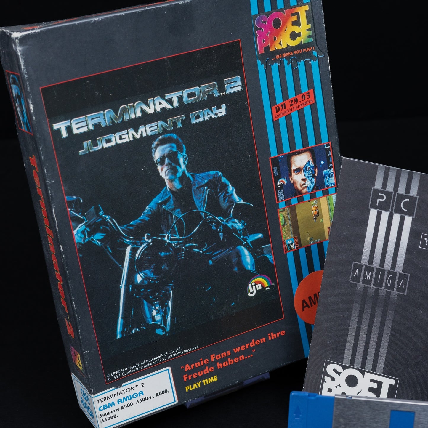 Terminator 2: Judgment Day - Amiga Spiel - Big Box CiB - Zustand Gut