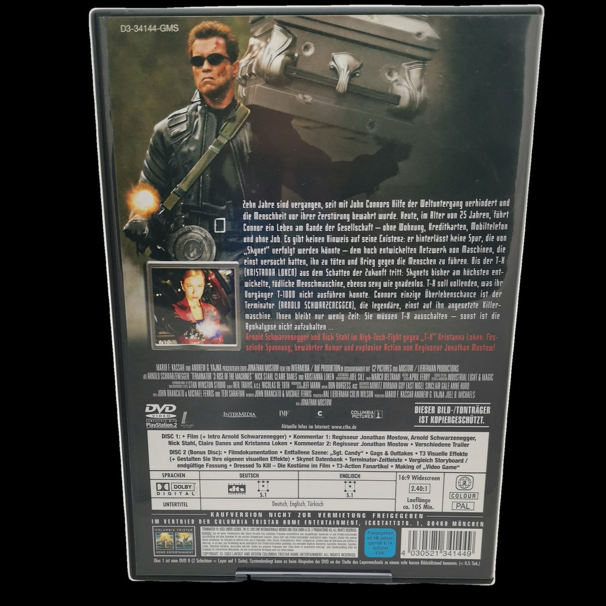 Terminator 3 - Rebellion der Maschinen - 2-Disc-Edition - DVD - Film - Sehr gut