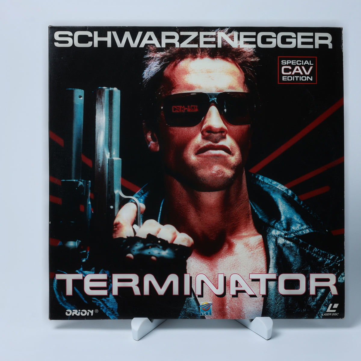 Terminator (1995) - VCL Special CAV Edition - PAL LaserDisc - Zustand Gut