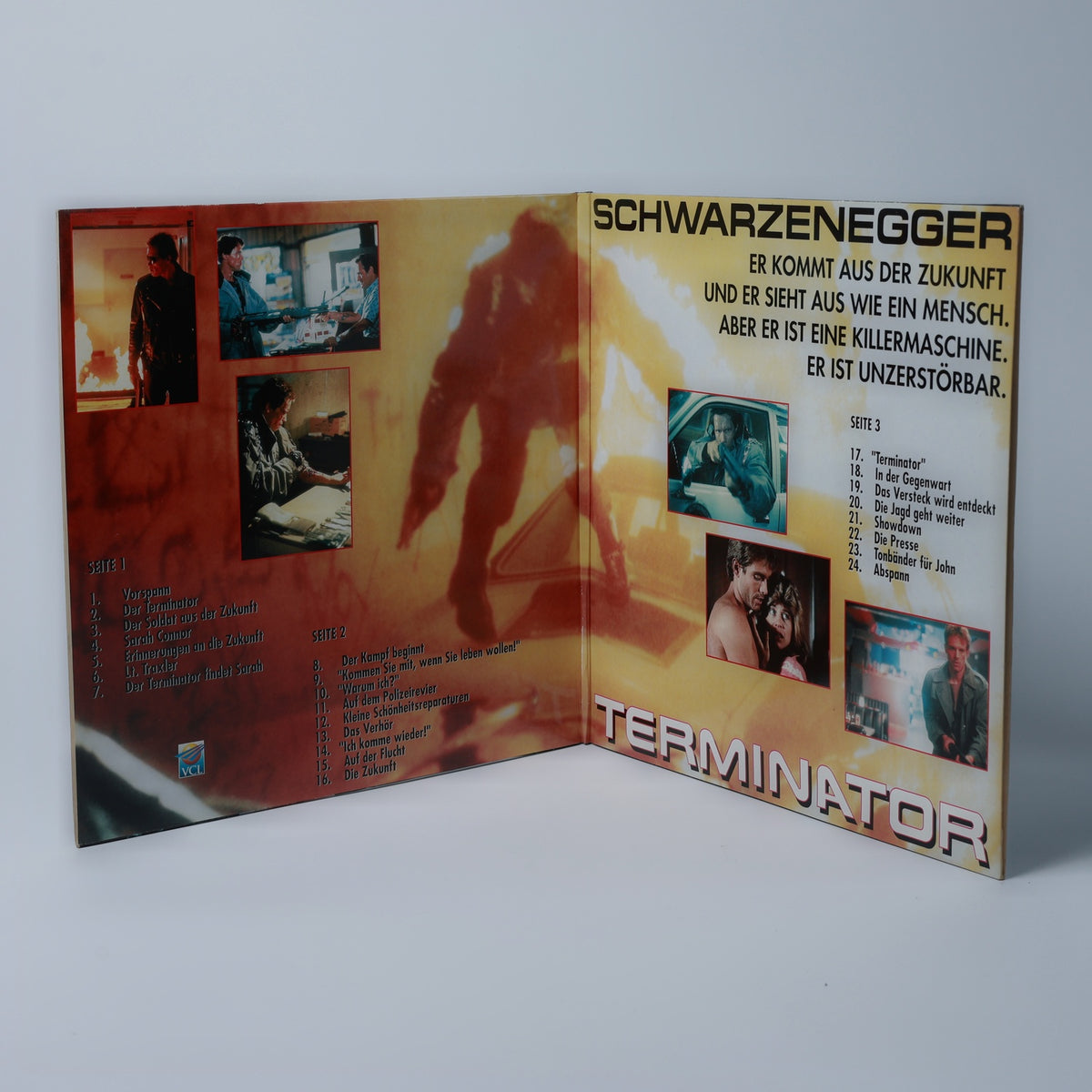 Terminator (1995) - VCL Special CAV Edition - PAL LaserDisc - Zustand Gut