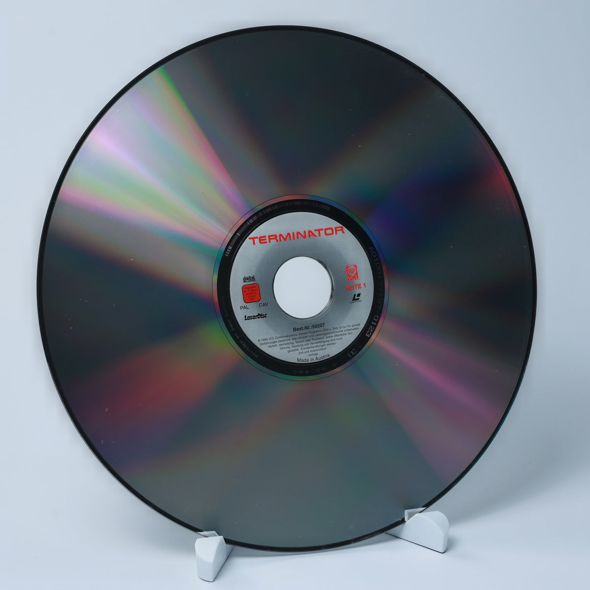 Terminator (1995) - VCL Special CAV Edition - PAL LaserDisc - Zustand Gut
