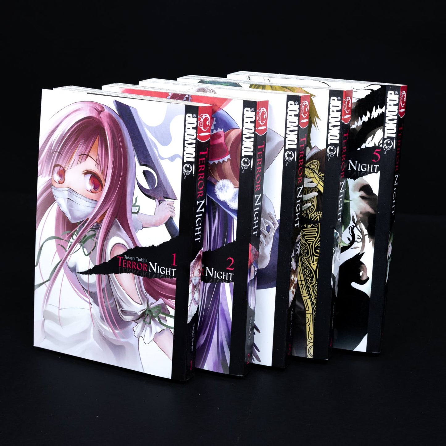Terror Night - Band 1-5 - Tokyopop - 2022 - Deutsch - Zustand neuwertig